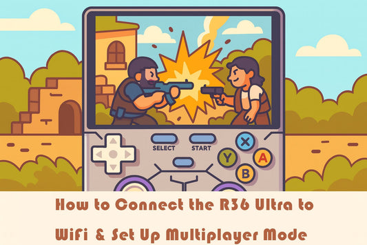 How to Connect the R36 Ultra to WiFi & Set Up Multiplayer Mode - KrabGame