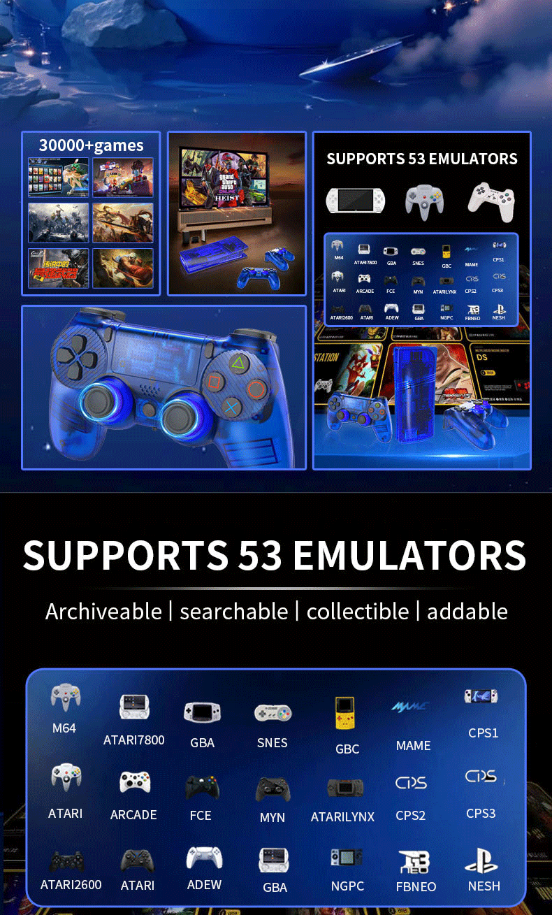 GS5 Mini Retro Game Stick | KrabGame