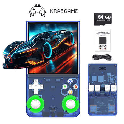 R36 Ultra Retro Handheld Game Console - KrabGame
