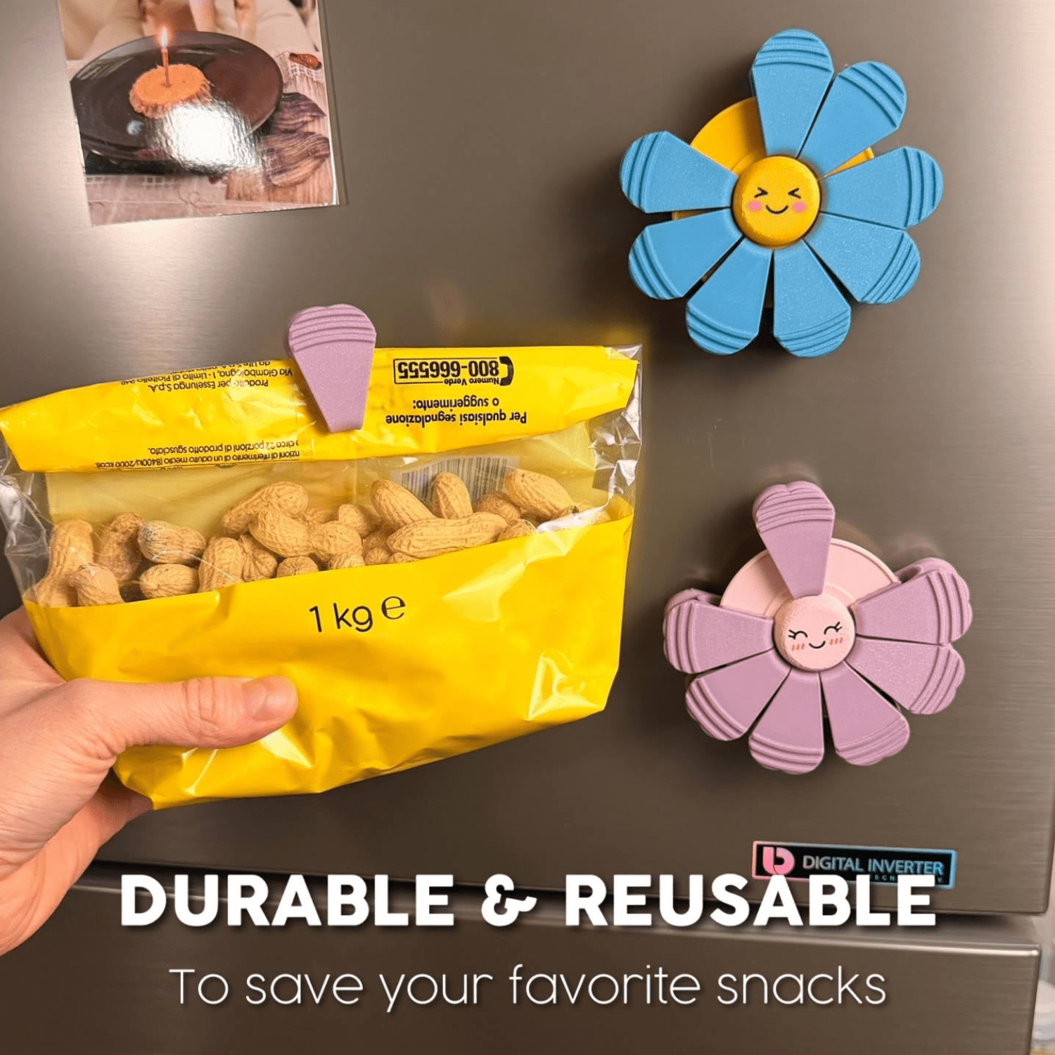 BLOOM CLIPS MAGNETIC FLOWER WITH PETAL CLIPS - KrabGame