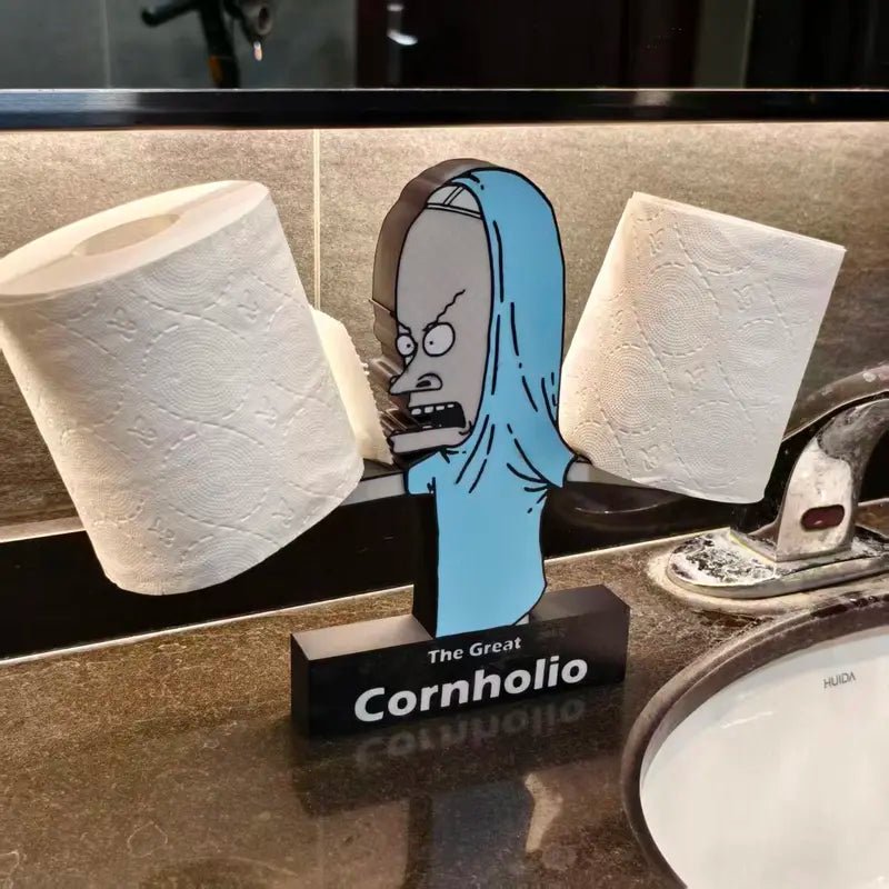 Cornholio Toilet Paper Holder - KrabGame