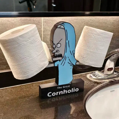 Cornholio Toilet Paper Holder - KrabGame