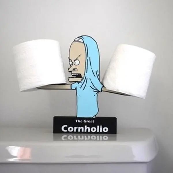 Cornholio Toilet Paper Holder - KrabGame