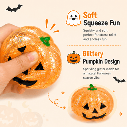 Cute Pumpkin Squishy Toy for Halloween - KrabGame