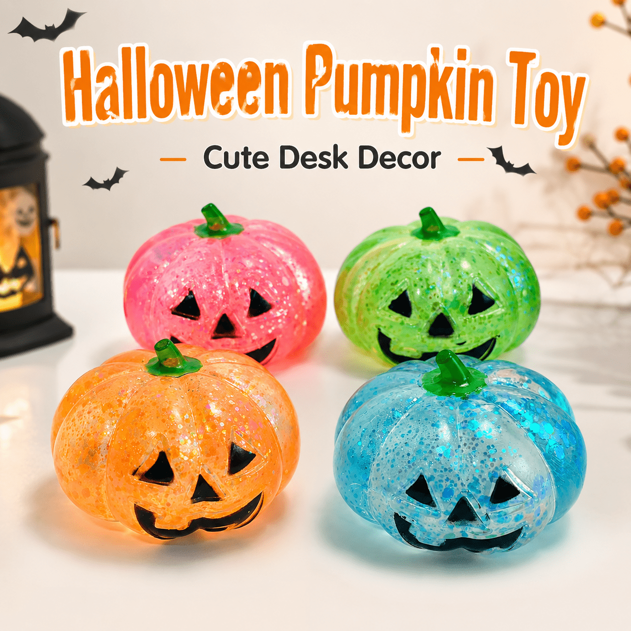 Cute Pumpkin Squishy Toy for Halloween - KrabGame