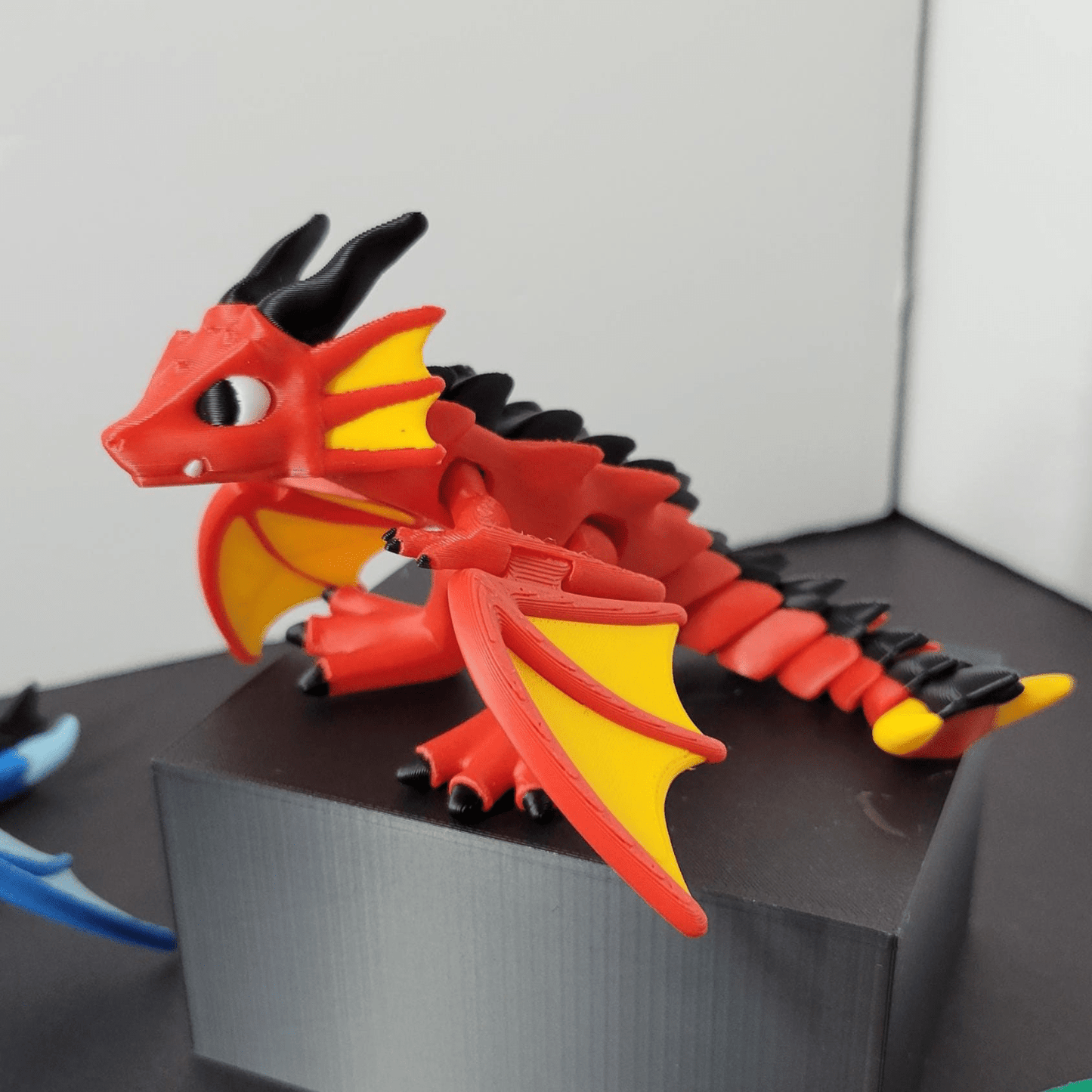 Flarewing - Articulated Dragon with Flapping Wings - KrabGame