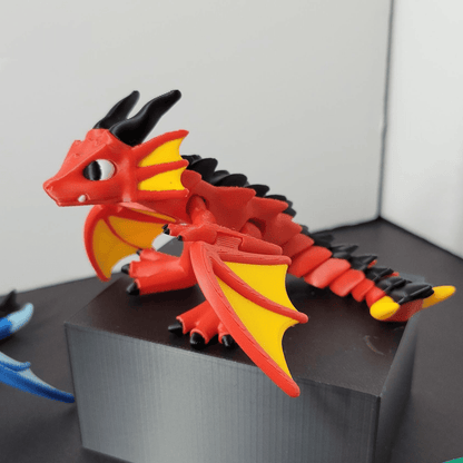 Flarewing - Articulated Dragon with Flapping Wings - KrabGame
