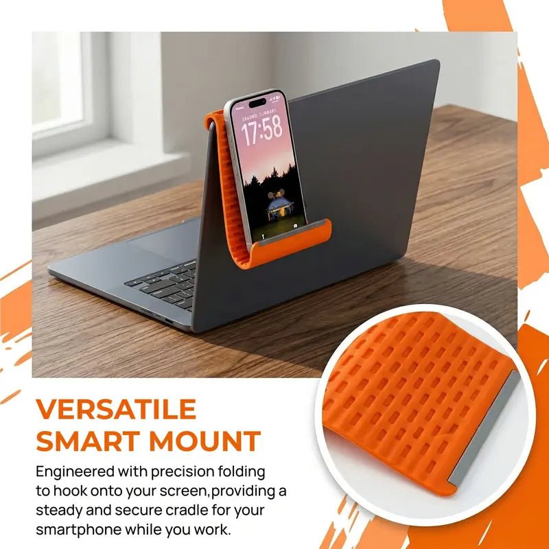 Flexible Silicone Aluminum Phone holder stand - KrabGame