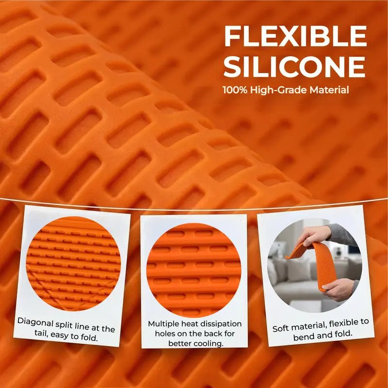 Flexible Silicone Aluminum Phone holder stand - KrabGame