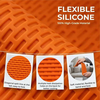 Flexible Silicone Aluminum Phone holder stand - KrabGame