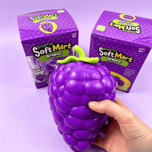 Giant Grape Squishy Jumbo Grape Stress Relief Toy - KrabGame