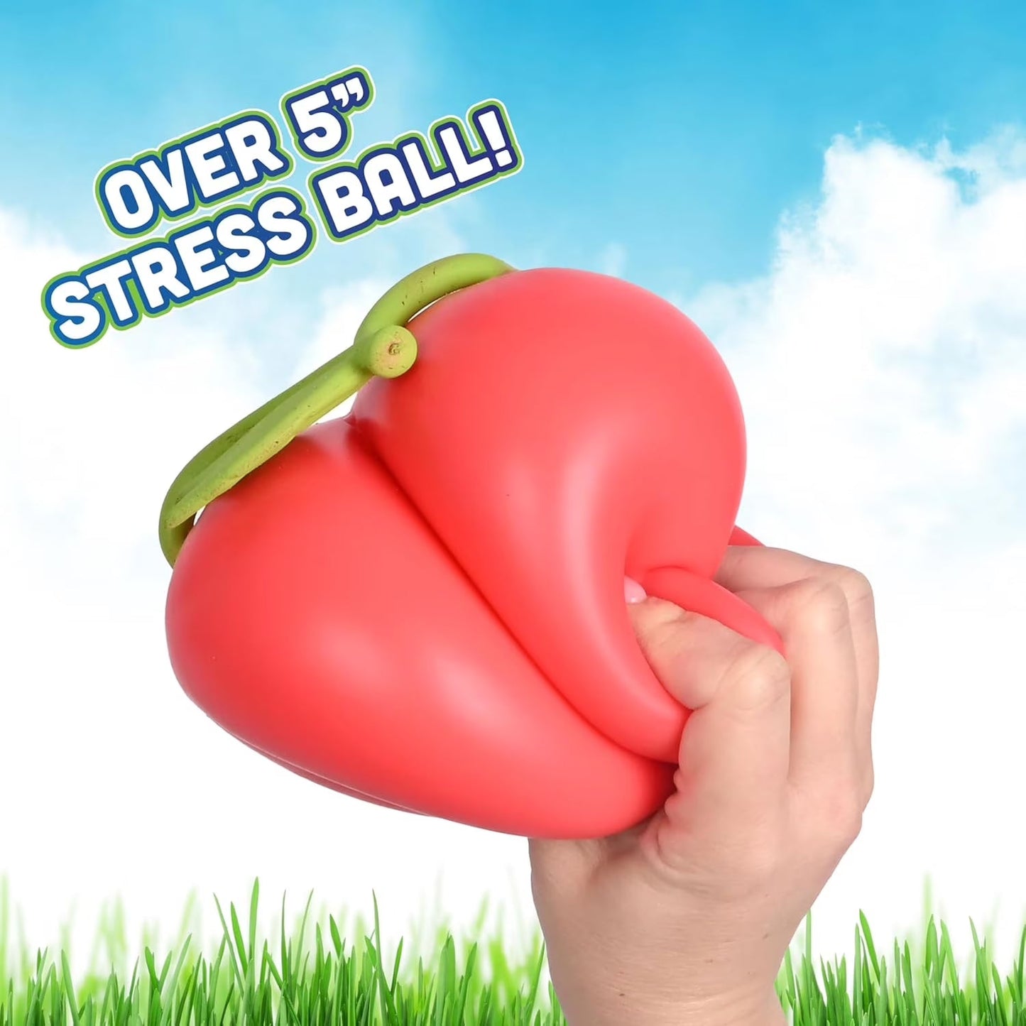 Giant Jumbo Squeeze Cherries Squishy - KrabGame