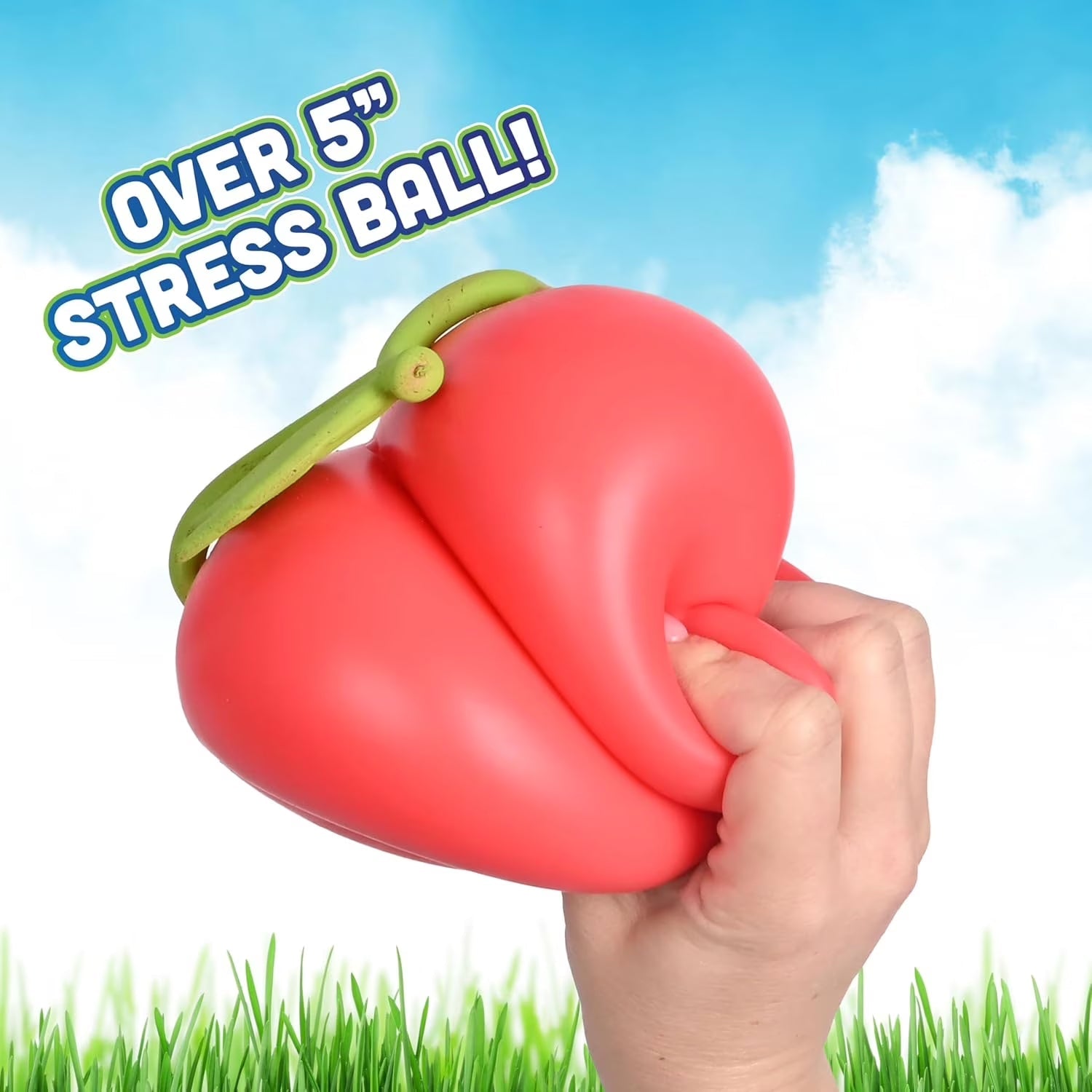 Giant Jumbo Squeeze Cherries Squishy - KrabGame