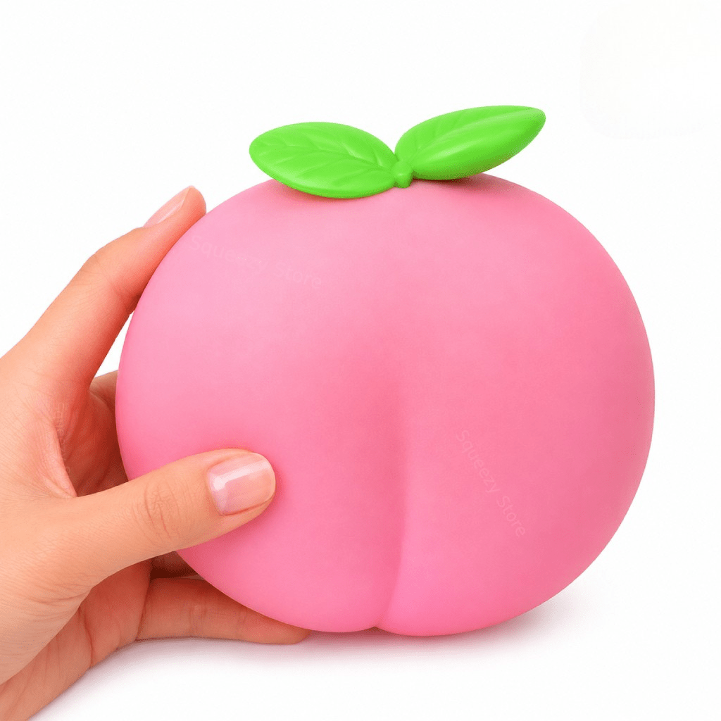 Giant Peach Jumbo Peach Squishy - KrabGame
