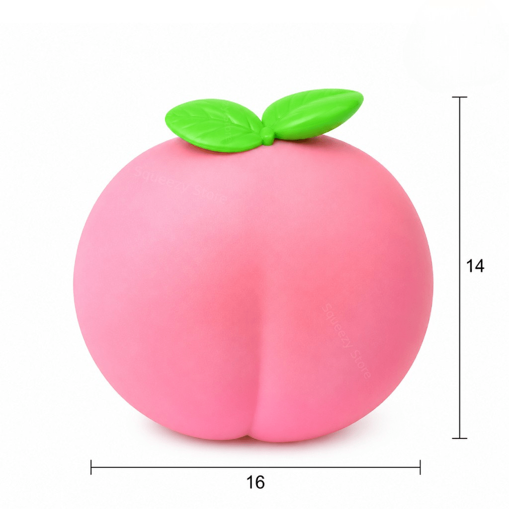 Giant Peach Jumbo Peach Squishy - KrabGame