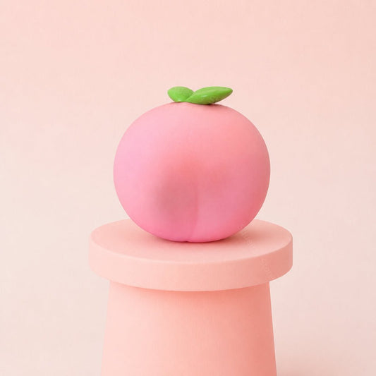 Giant Peach Jumbo Peach Squishy - KrabGame