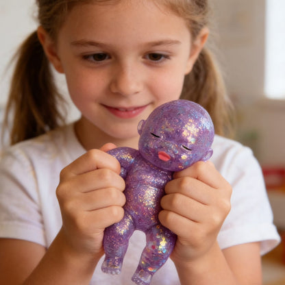 Glitter Squishy Baby - KrabGame