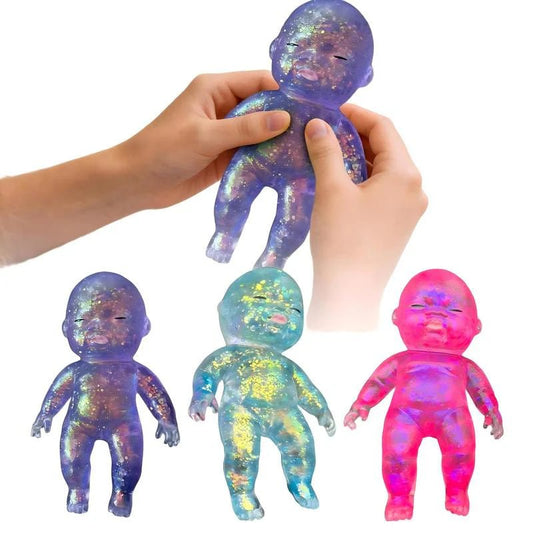 Glitter Squishy Baby - KrabGame