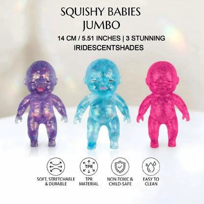 Glitter Squishy Baby - KrabGame