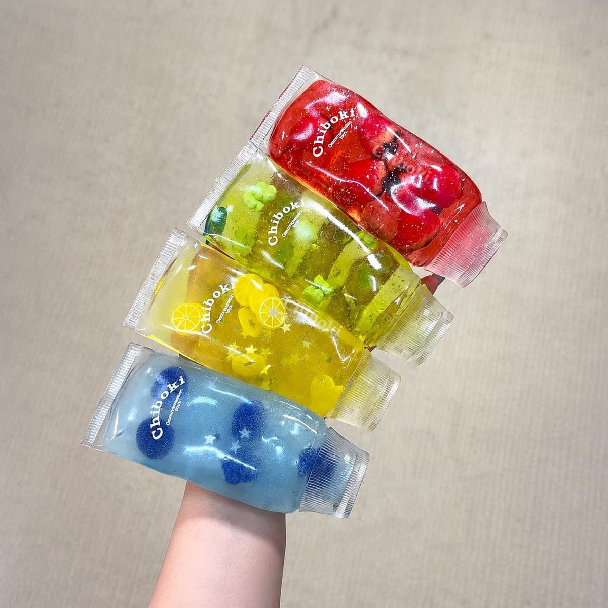Glitter Tooth Paste Squishy Moldable(Zero bounce-back) Squish Fidget Toy - KrabGame
