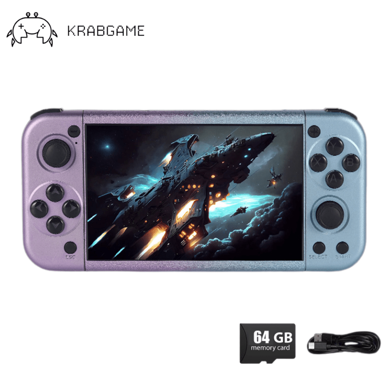 KRABGAME G50V Retro Handheld Game Console - KrabGame