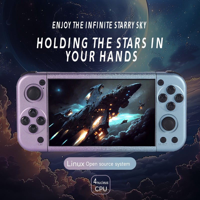 KRABGAME G50V Retro Handheld Game Console - KrabGame