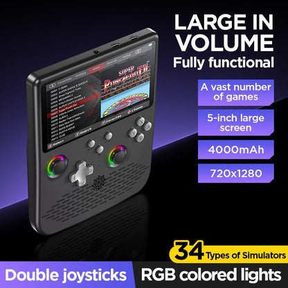 KRABGAME H5 Retro Handheld Game Console - KrabGame