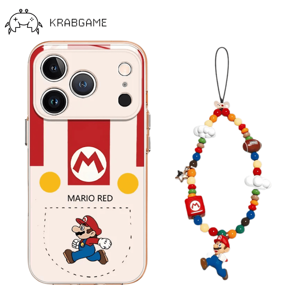 KRABGAME · Mario Phone Case for iPhone 17 - KrabGame