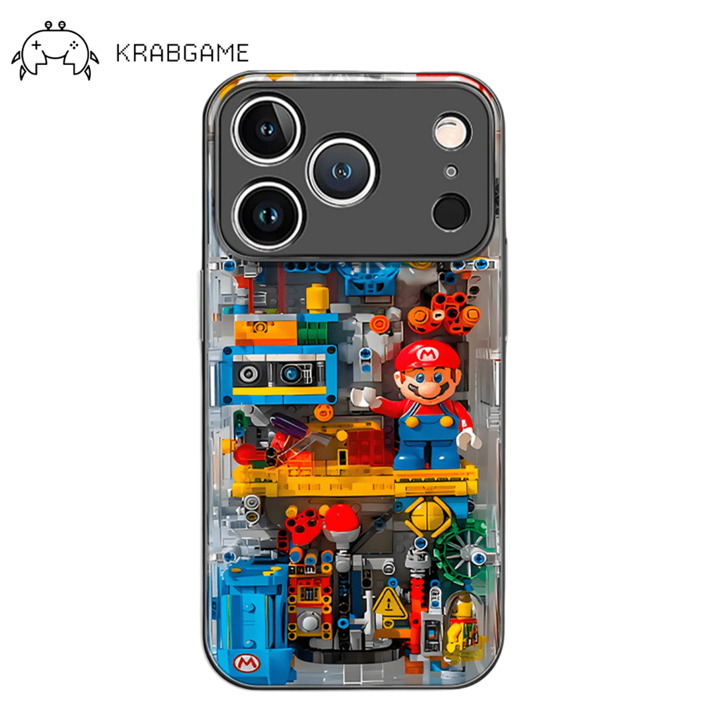 KRABGAME · Mario Phone Case for iPhone 17 - KrabGame