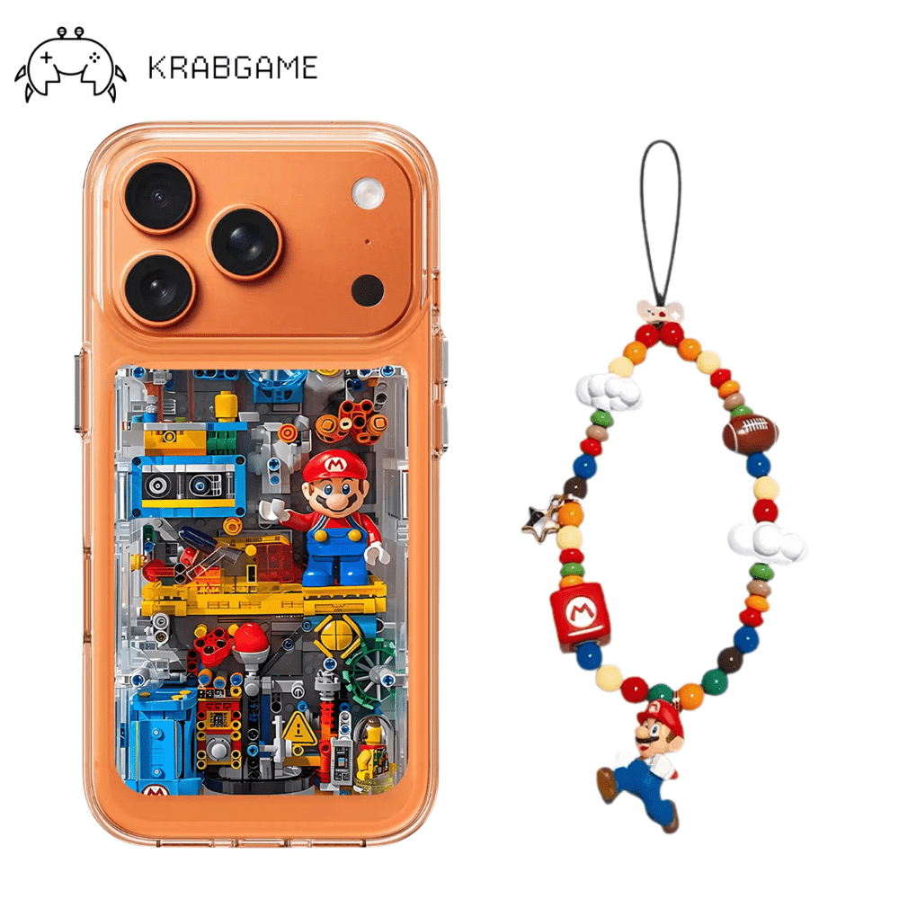 KRABGAME · Mario Phone Case for iPhone 17 - KrabGame