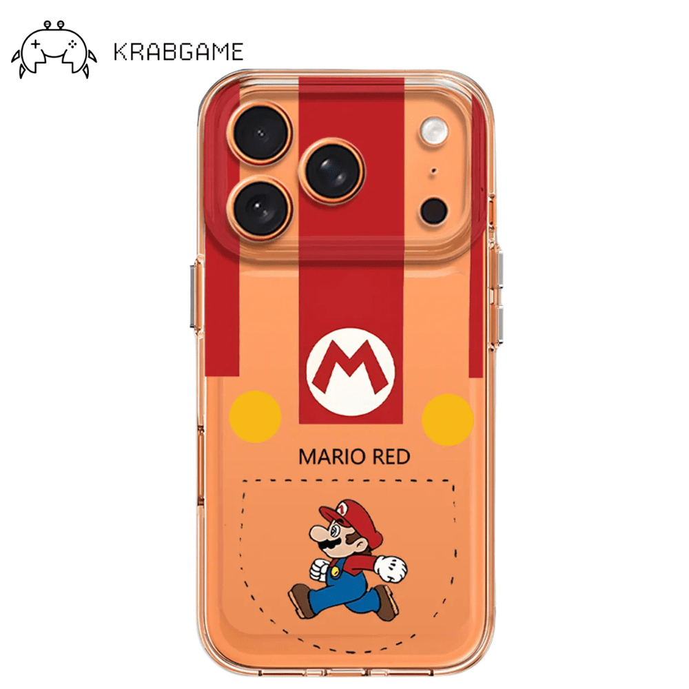 KRABGAME · Mario Phone Case for iPhone 17 - KrabGame