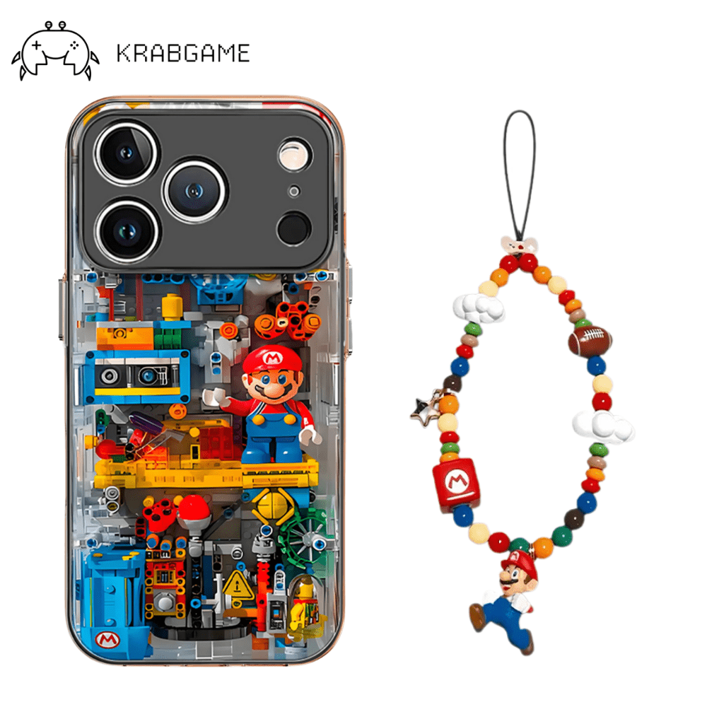 KRABGAME · Mario Phone Case for iPhone 17 - KrabGame