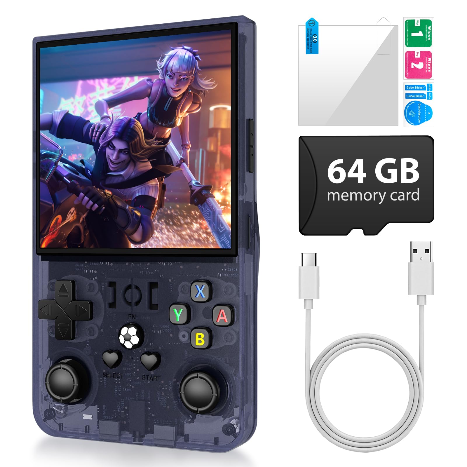 R36 Max Retro Game Console | KrabGame