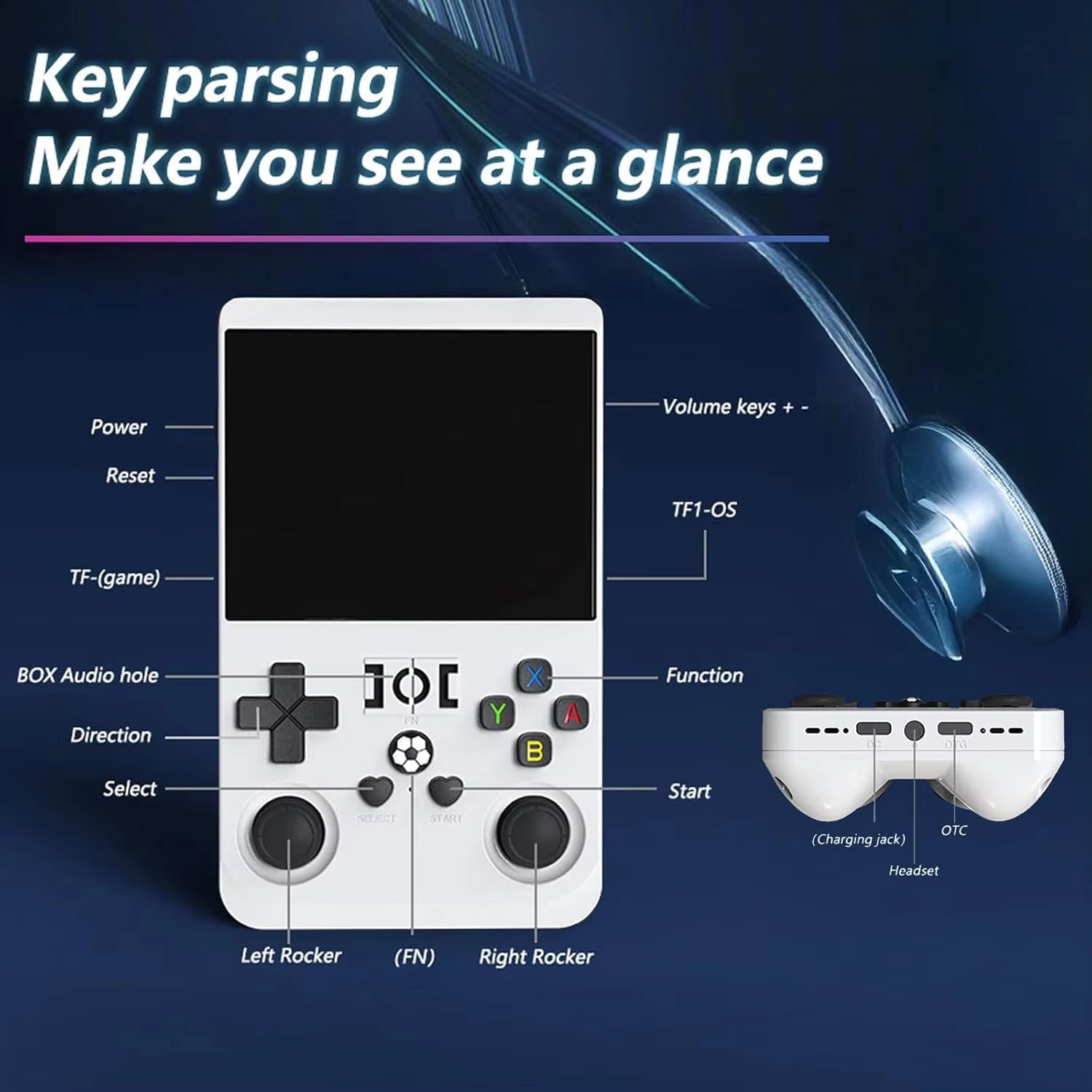 KRABGAME R36 Pro Retro Handheld Video Game Console - KrabGame