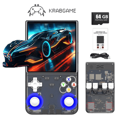KRABGAME R36 Ultra Retro Handheld Game Console - KrabGame