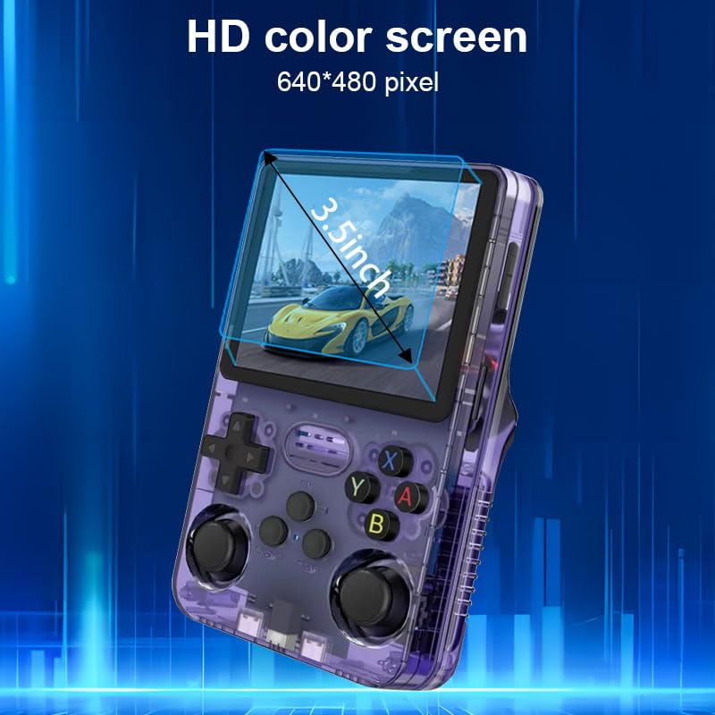 KRABGAME R36s Retro Handheld Game Console - KrabGame