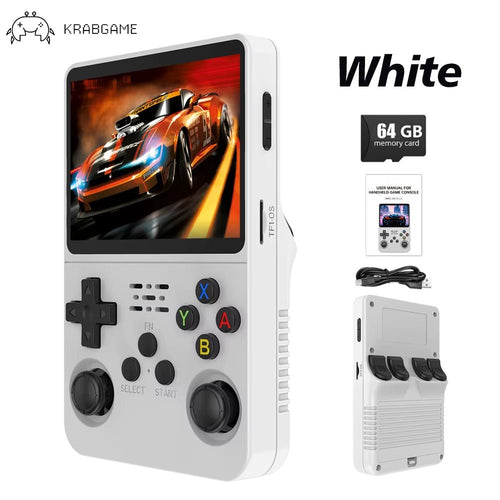 KRABGAME R36s Retro Handheld Game Console - KrabGame