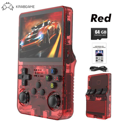 KRABGAME R36s Retro Handheld Game Console - KrabGame