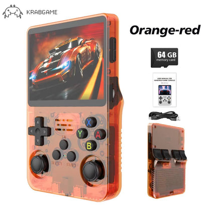 KRABGAME R36s Retro Handheld Game Console - KrabGame