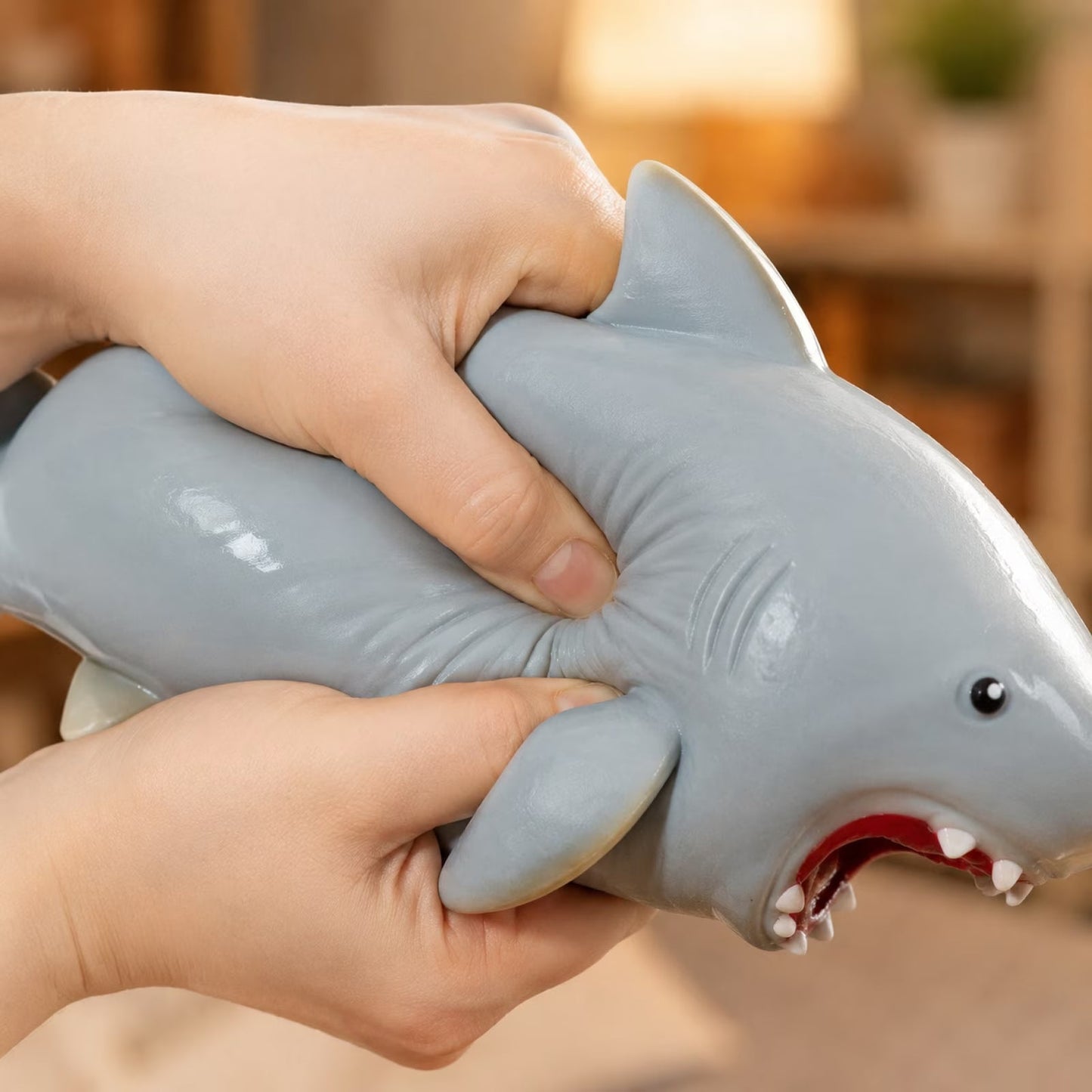 Large Slow Rising Shark Squishy - KrabGame