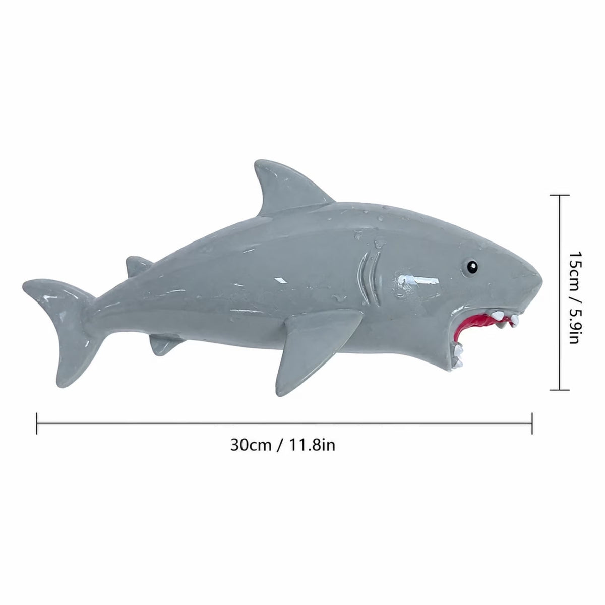 Large Slow Rising Shark Squishy - KrabGame