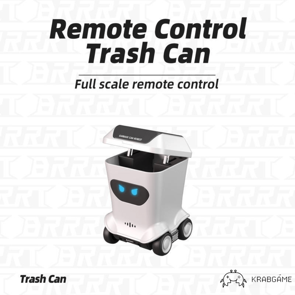 Mini Remote Control Trash Can | KrabGame - KrabGame