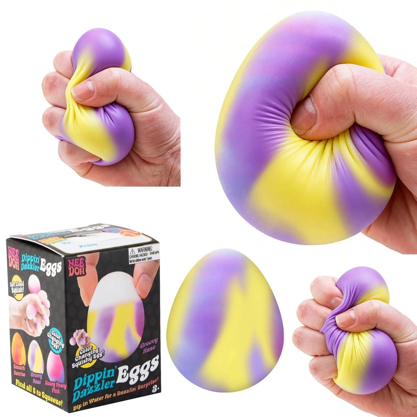 NeeDoh Dippin Dazzler Eggs - KrabGame