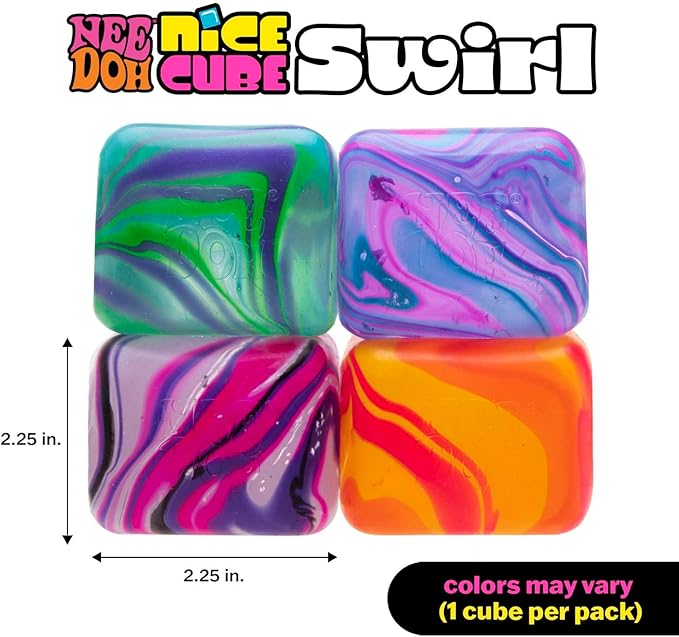 NeeDoh Nice Cube Swirl - KrabGame