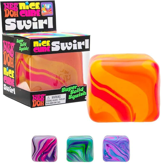 NeeDoh Nice Cube Swirl - KrabGame