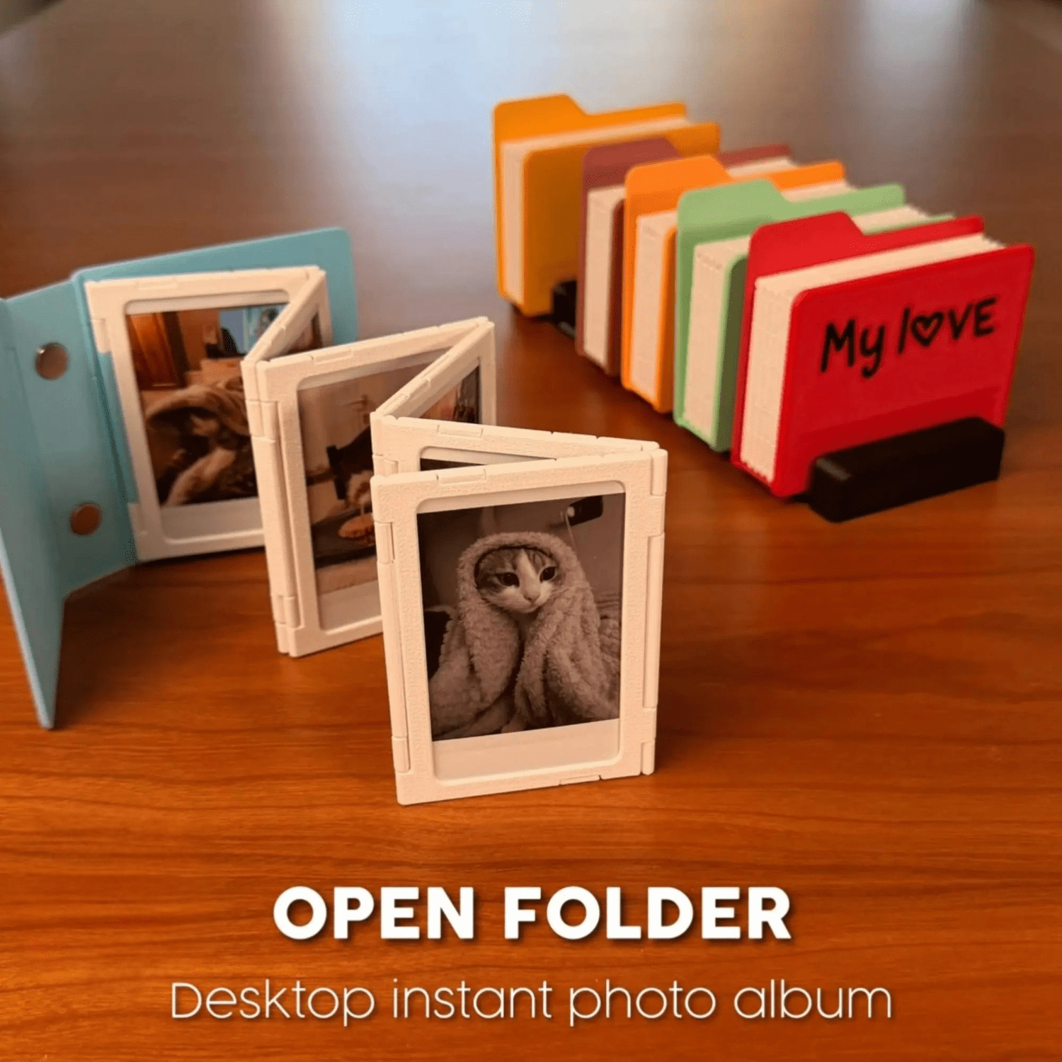 Open Folder Photo Album: Desktop Instant Photo Organizer Display - KrabGame