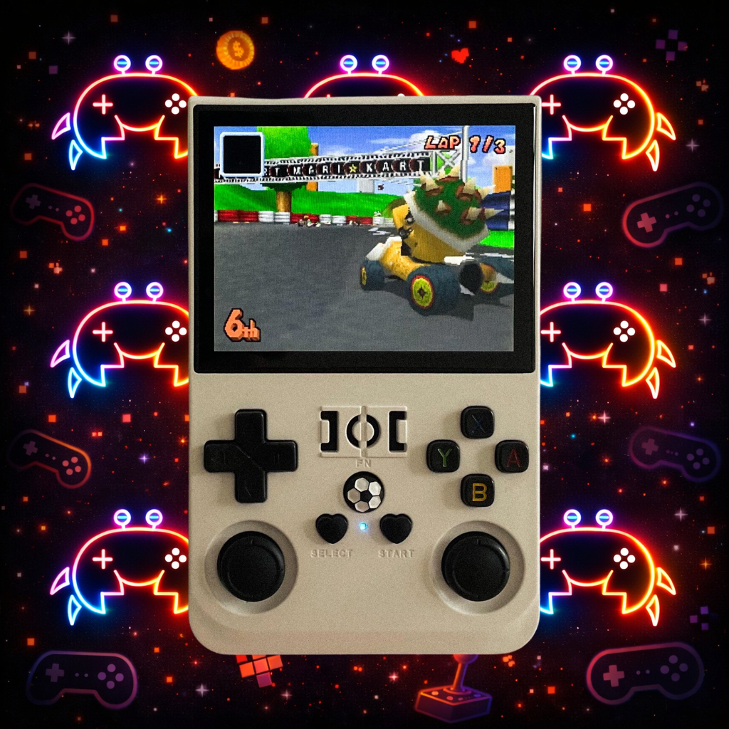 R36 Pro Retro Game Console | KrabGame - KrabGame