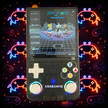 R36 Ultra Retro Video Handheld Game Console | KrabGame - KrabGame