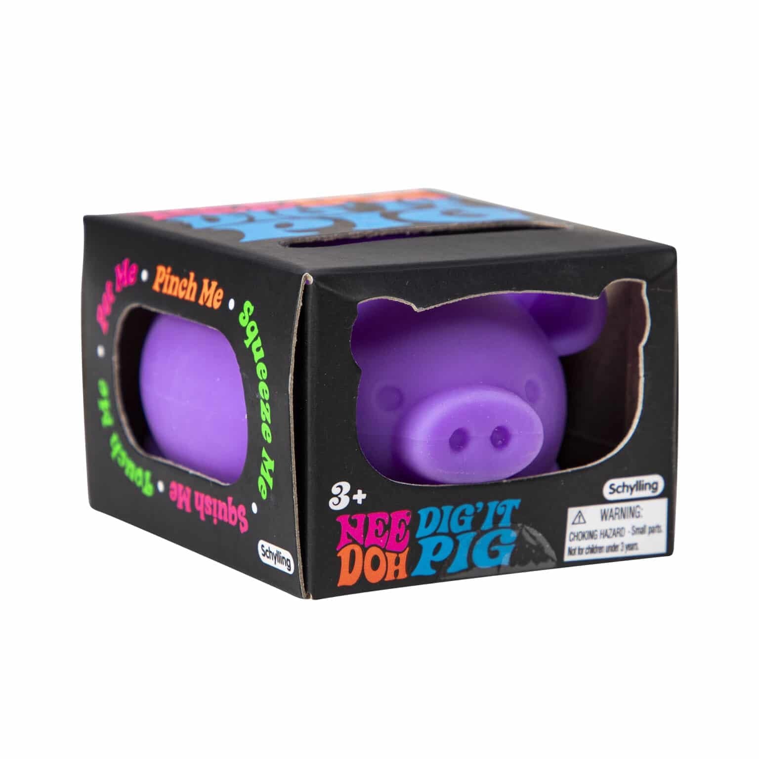 Schylling NeeDoh Dig' It Pig - KrabGame