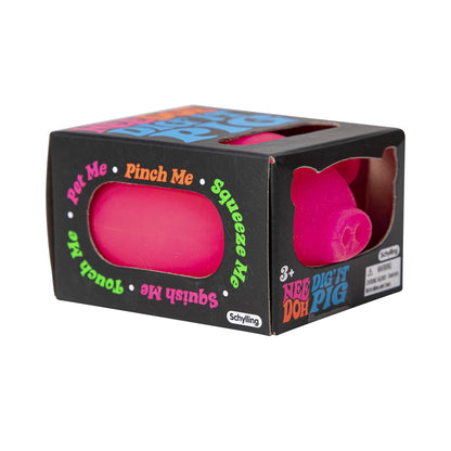 Schylling NeeDoh Dig' It Pig - KrabGame